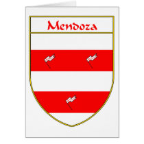 Mendoza Coat of Arms/Family Crest cards by NameGame Mendoza Coat of Arms/Family Crest cards