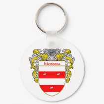 Mendoza Coat of Arms (Mantled) keychains by NameGame Mendoza Coat of Arms (Mantled) keychains