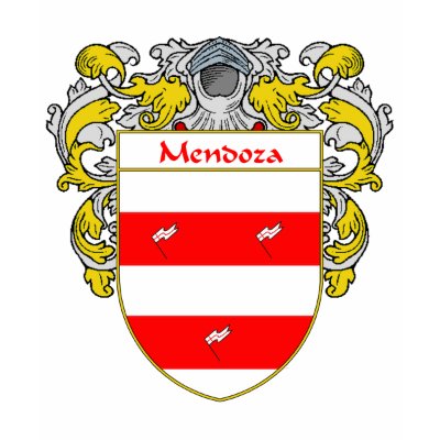 Mendoza Coat of Arms (Mantled) Tshirts by NameGame