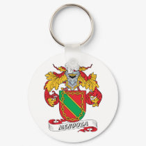 Mendoza Family Crest keychains by coatsofarms Mendoza Family Crest keychains