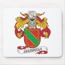 Mendoza Family Crest mousepads by coatsofarms Mendoza Family Crest mousepads