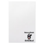 Meningococcal Meningitis Stinks Skunk Awareness Stationery