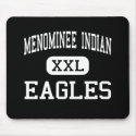 Menominee Indian - Eagles - High - Keshena mousepads by customteamsportswear Menominee Indian - Eagles - High - Keshena mousepads