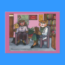 Menopause Postcard by ZachBear Menopause Postcard