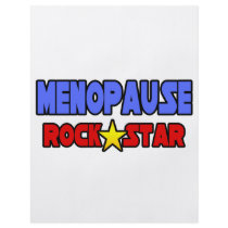 Menopause Rock Star flyers