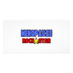 Menopause Rock Star Photo Greeting Card