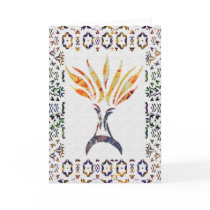 Menorah Aflame Cards