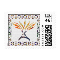 Menorah Aflame Stamps