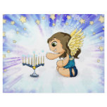 Menorah Angel Letterhead Design