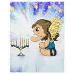 Menorah Angel Letterhead Template