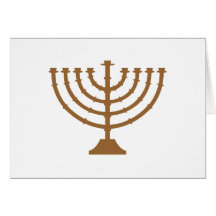 Menorah Card