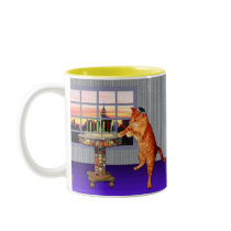 Menorah Cat Coffee Mugs