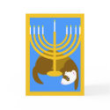 Menorah ferret cards