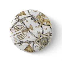 Menorah Hannukah buttons by JudaicaandStuff Menorah Hannukah buttons