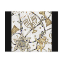 Menorah Hannukah postcards by JudaicaandStuff Menorah Hannukah postcards
