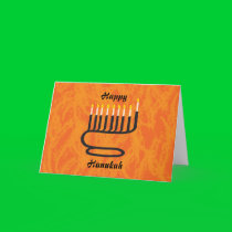 Menorah, Happy, Hanukah cards