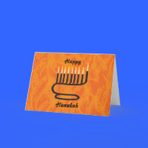 Menorah, Happy, Hanukah cards