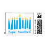 Menorah - Happy Hanukkah! - Postage