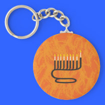 Menorah keychains