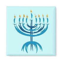 Menorah magnets