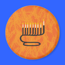 Menorah magnets