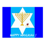 Menorah Post Card