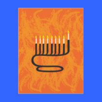 Menorah postcards