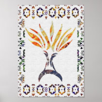 Menorah Print
