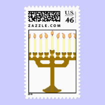 Menorah Stamp stamps
