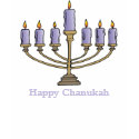 Menorah T-Shirt by HolidayBug Menorah T-Shirt