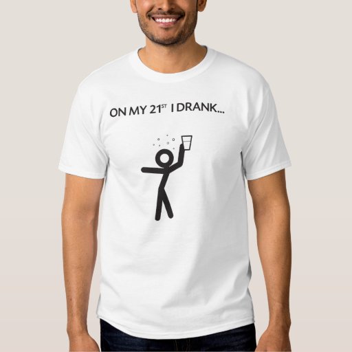 mens 21st birthday shirt