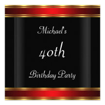  Birthday Party Ideas on Men 40th Birthday Invitations 700 Men 40th Birthday Announcements