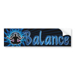 Men's ~ Balance: Meditation &amp; Sacred Geometry Bumper Stickers