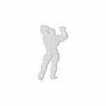 Mens Bodybuilding Pose Track Jacket