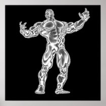 Mens Bodybuilding Poster