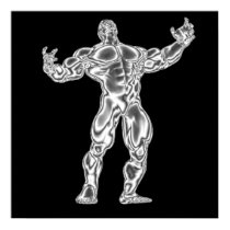 Mens Bodybuilding Poster