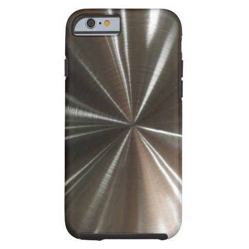 Men's Cool Metallic Look Tough iPhone 6 Case | Zazzle