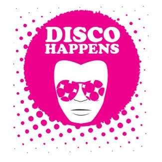 Men's Disco Happens T-Shirt shirt