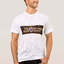 Mens Fitted Burn out T t-shirts by leahkwhite Mens Fitted Burn out T t-shirts
