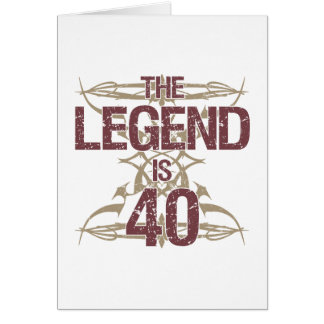 A 40 Year Old Humorous Birthday Cards | Zazzle