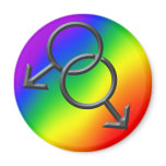 mens gay pride magnets rainbow love gifts