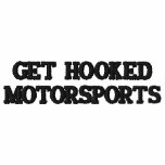 Men's Golf Shirt with "GET HOOKED MOTORSPORTS" Embroidered Polo Shirt
