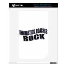 Mens Gymnastics Coach Gifts NOOK Color Decals