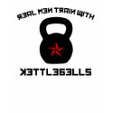 Real Men Train With Kettlebells Muscle Shirt