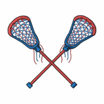 Men's Lacrosse Sticks embroidered shirts by ZazzleEmbroidery Men's Lacrosse Sticks embroidered shirts