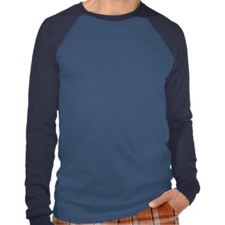Men's Long-Sleeve DF Logo Orange Tee Shirt