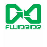 Fluidride Logo in Green on a Mens Long Sleeve Fluidride Micro-Fiber Tee Mens Long Sleeve Fluidride Micro-Fiber Tee