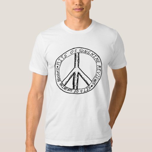 men's peace sign shirt