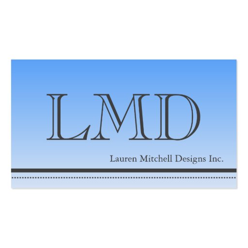 Mens Professional Modern Design Business Card