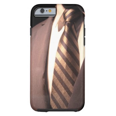 Men's professional suite & tie tough iPhone 6 case